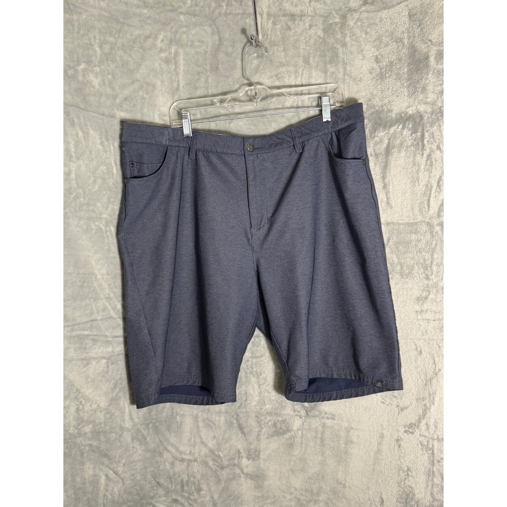 Adidas Ultimate365 Mens Golf Shorts Navy Blue Heather Stretch Size 42